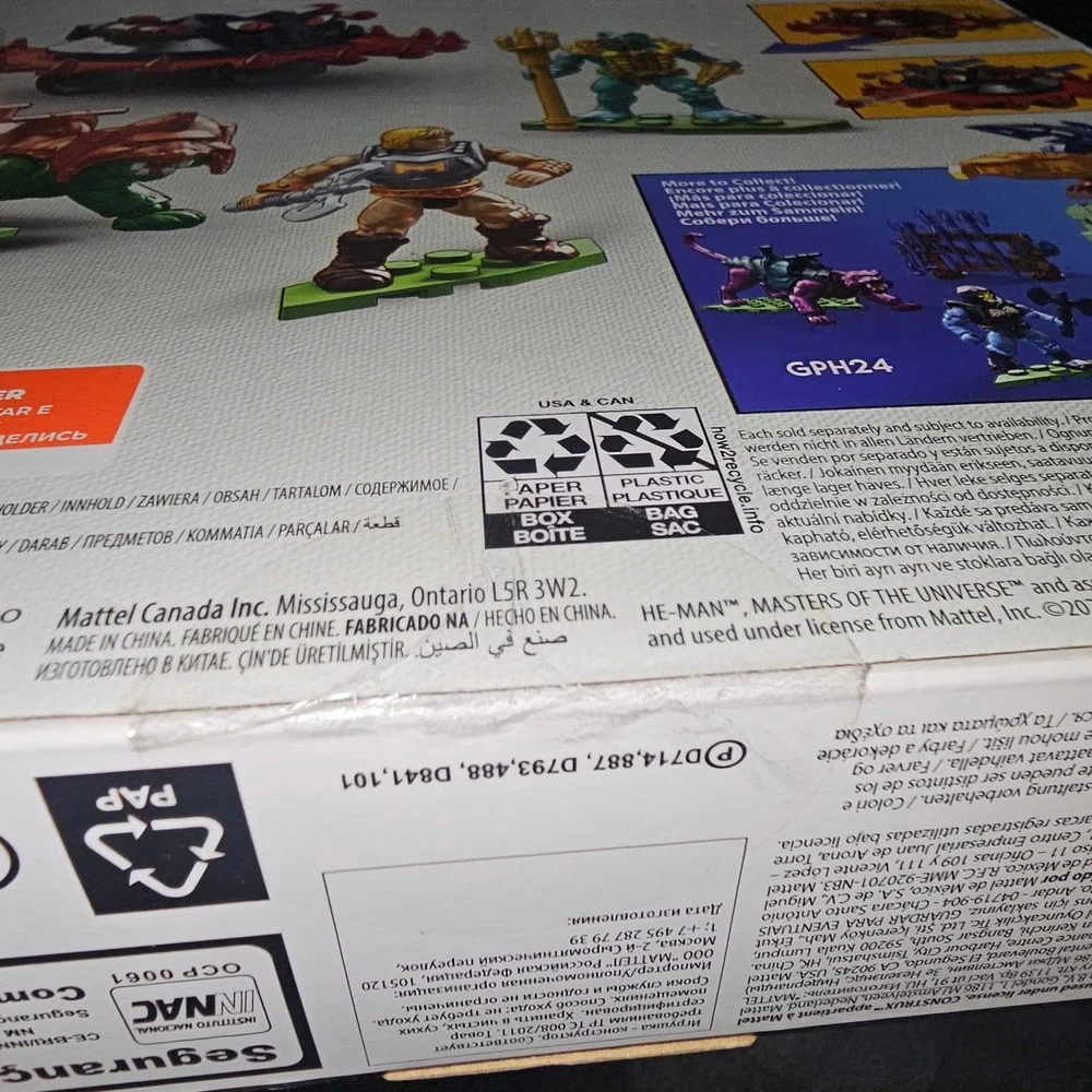 NIB Mega Construx Masters Of The Universe Battle Cat VS Roton Building Set‎